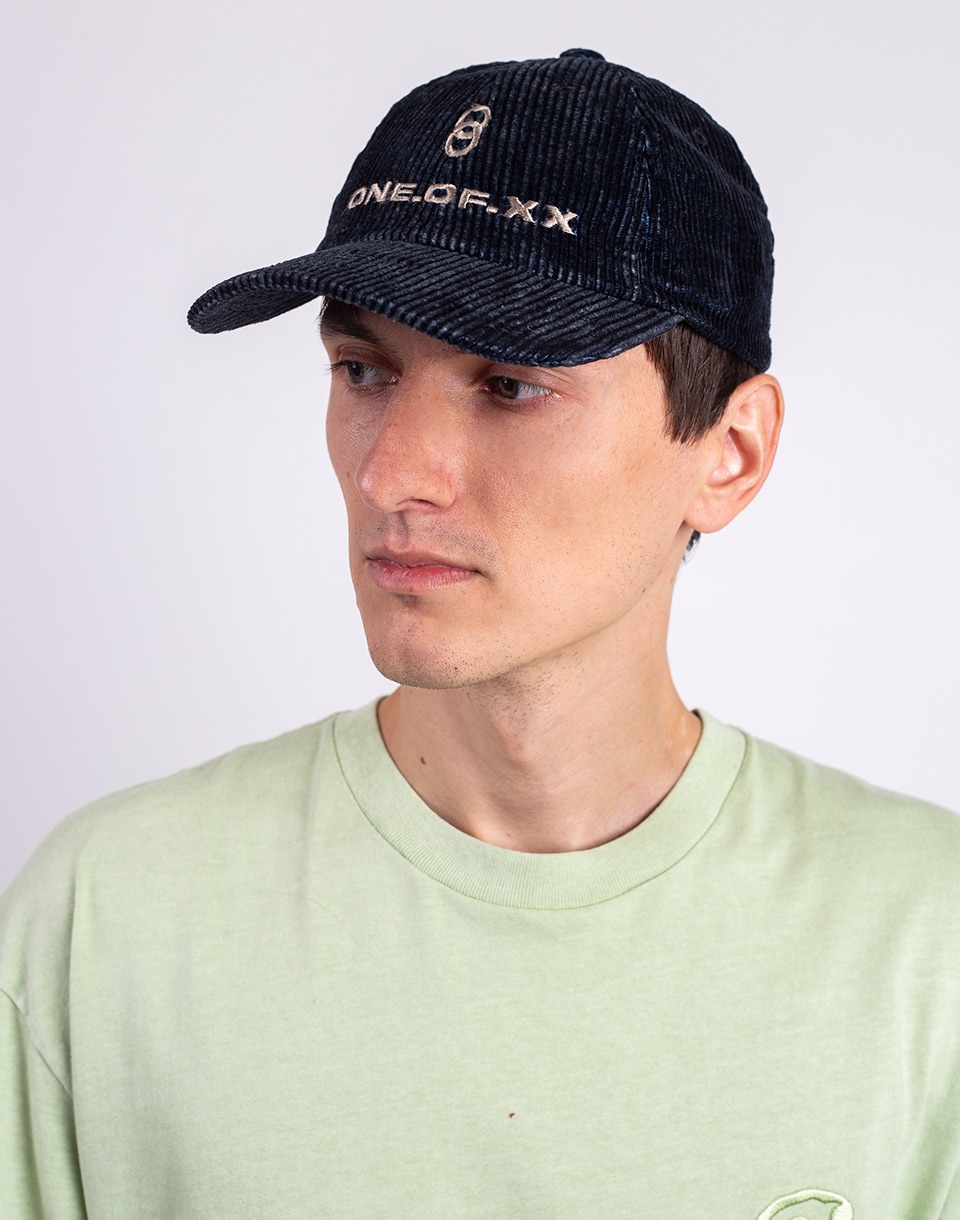 ONE OF XX Cap 4 blue/kaki courduroy