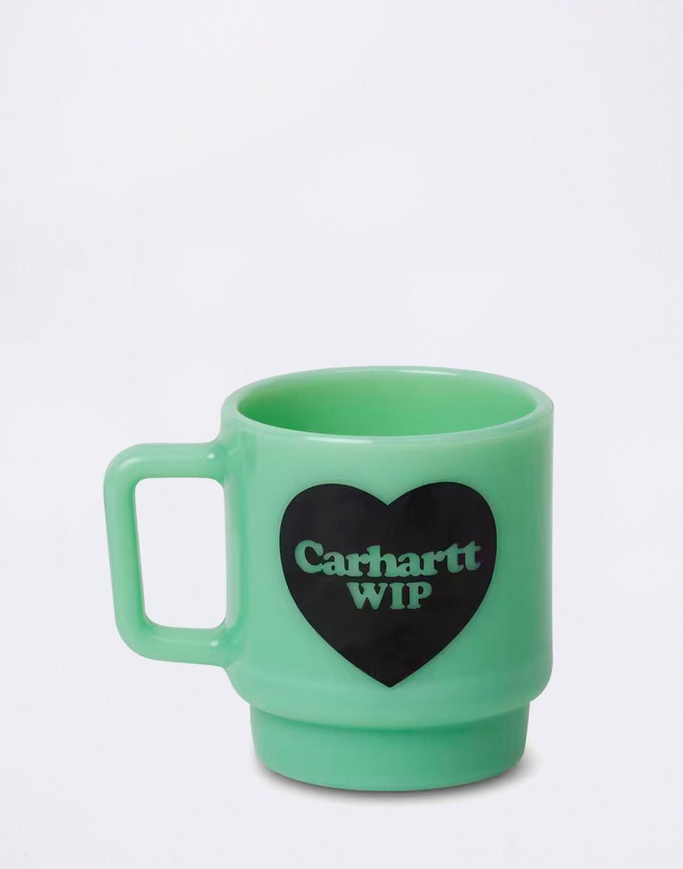 Carhartt WIP Heart Glass Mug Jade