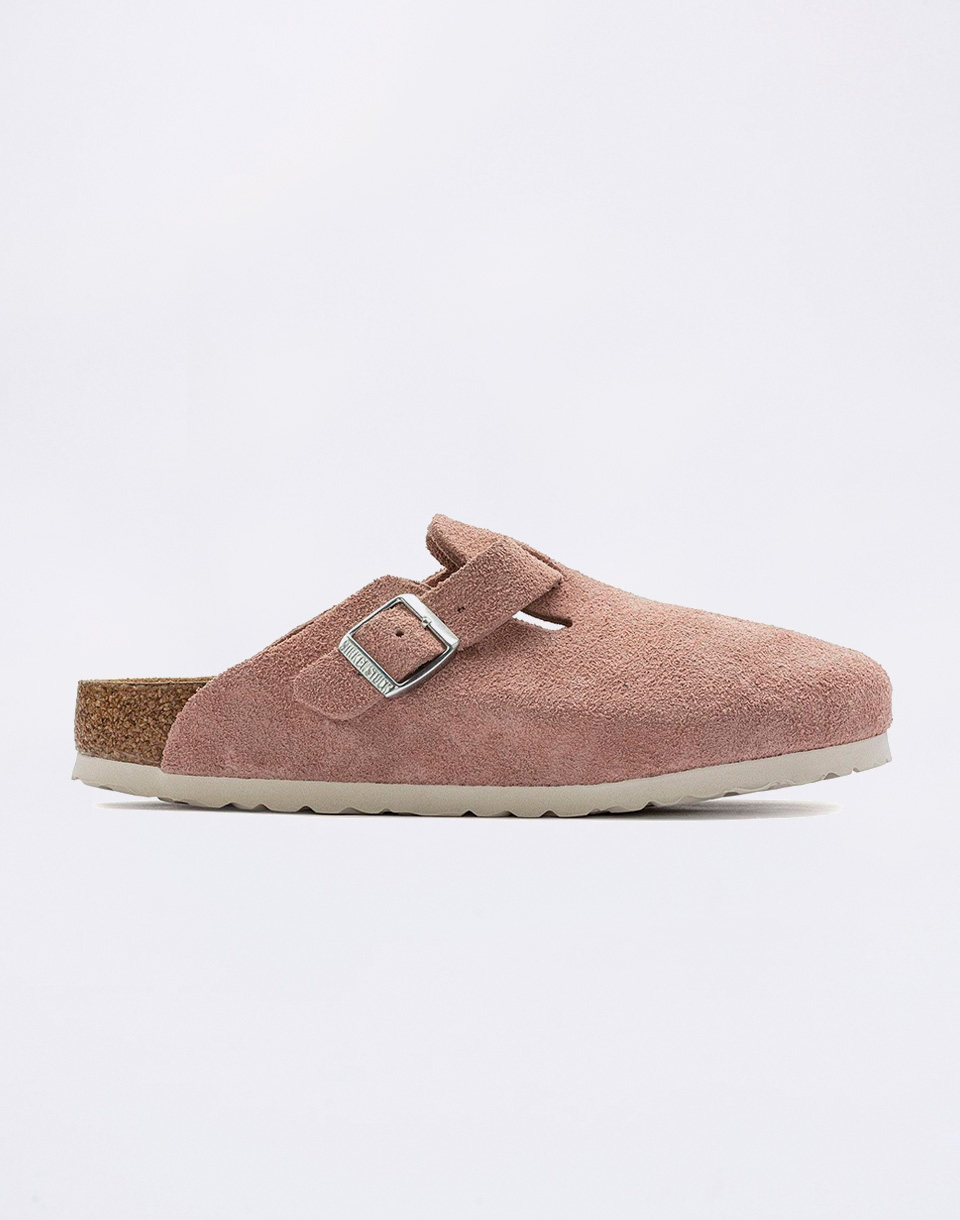 Birkenstock Boston BS Suede Leather Pink Clay 44