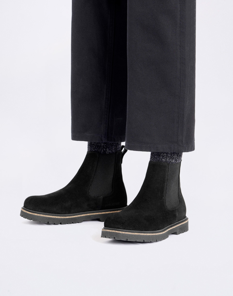 Birkenstock Highwood Suede Leather Black 41