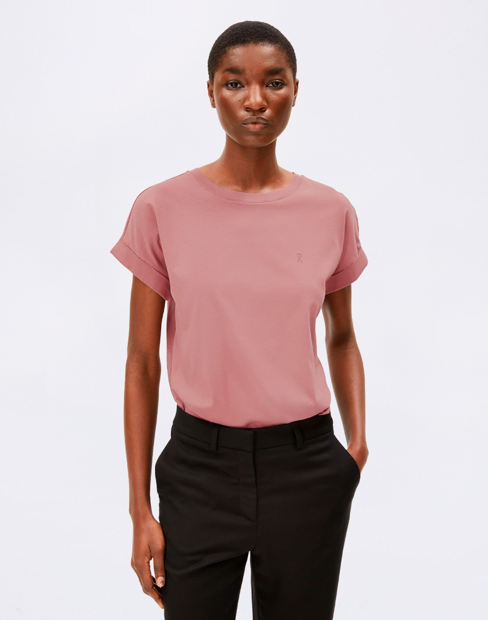 Tričko Armedangels Idaara 3242 light berry