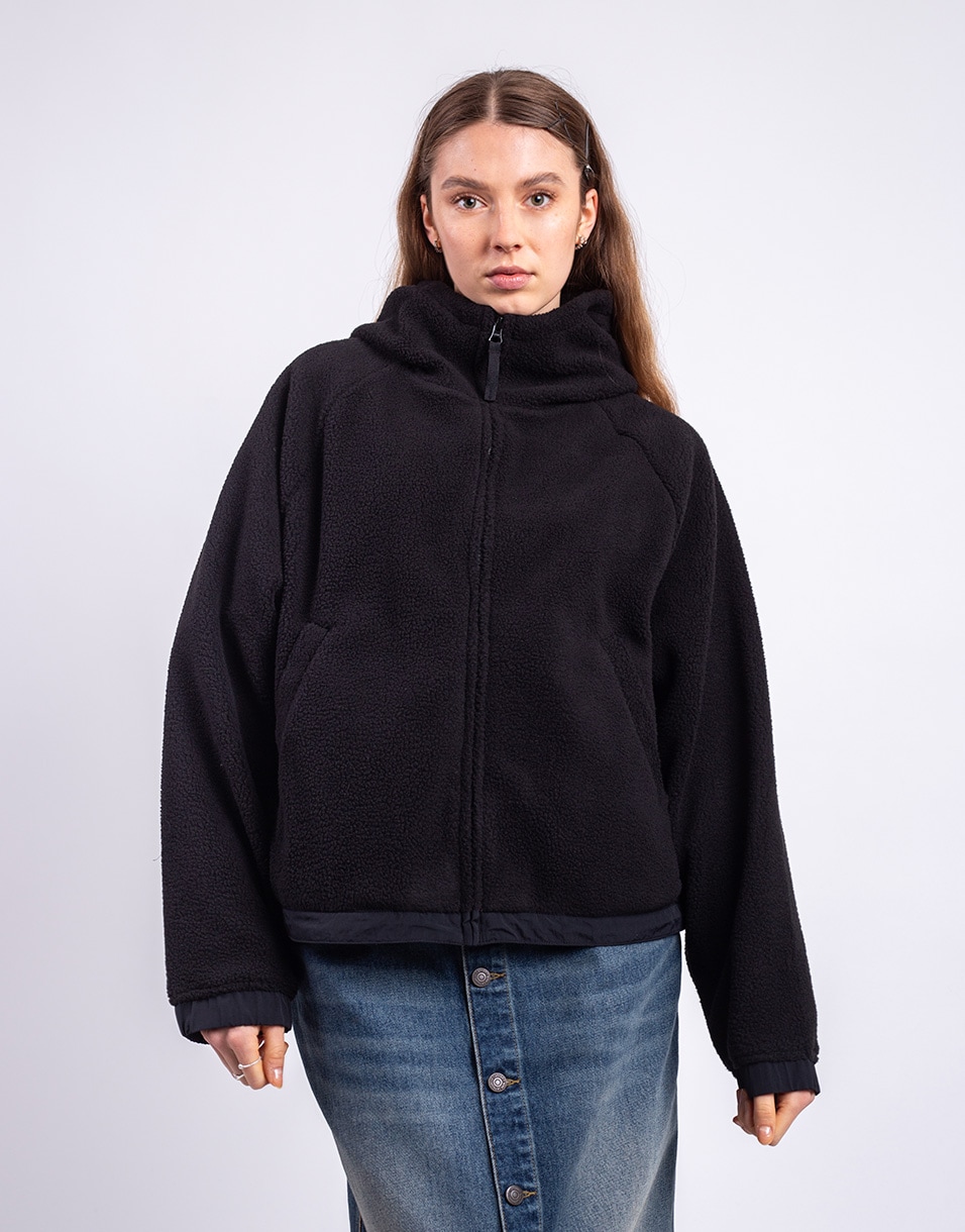 Carhartt WIP W' Hooded Helix Fleece Jacket Black/Porphyry S