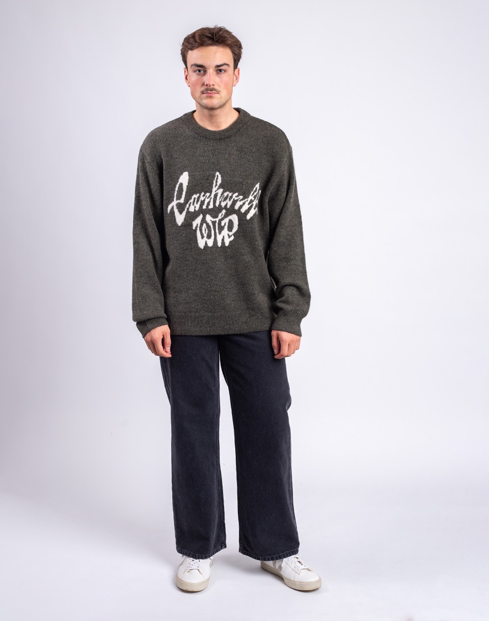 Carhartt WIP Chedda Sweater Opuntia/Natural M