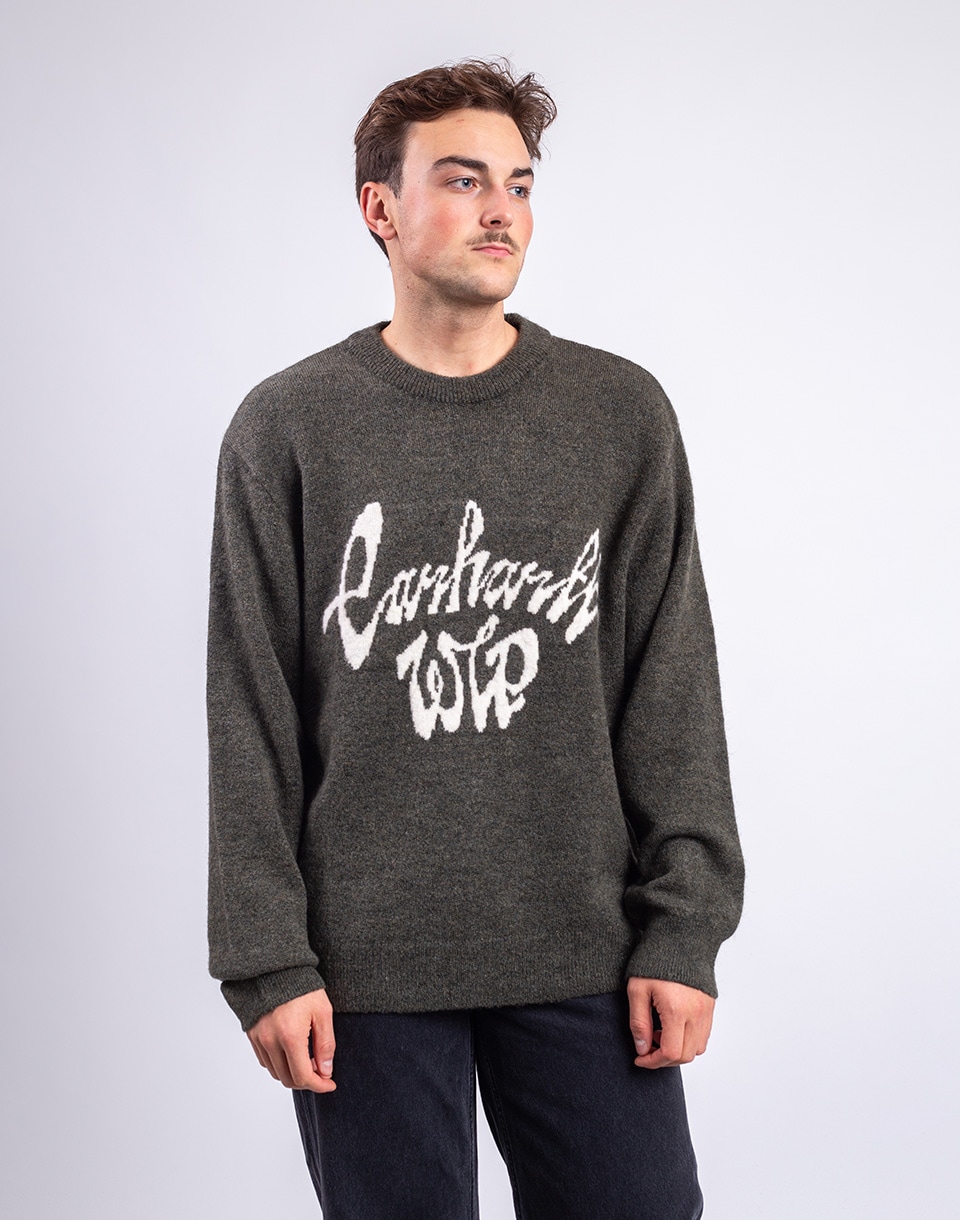 Carhartt WIP Chedda Sweater Opuntia/Natural L