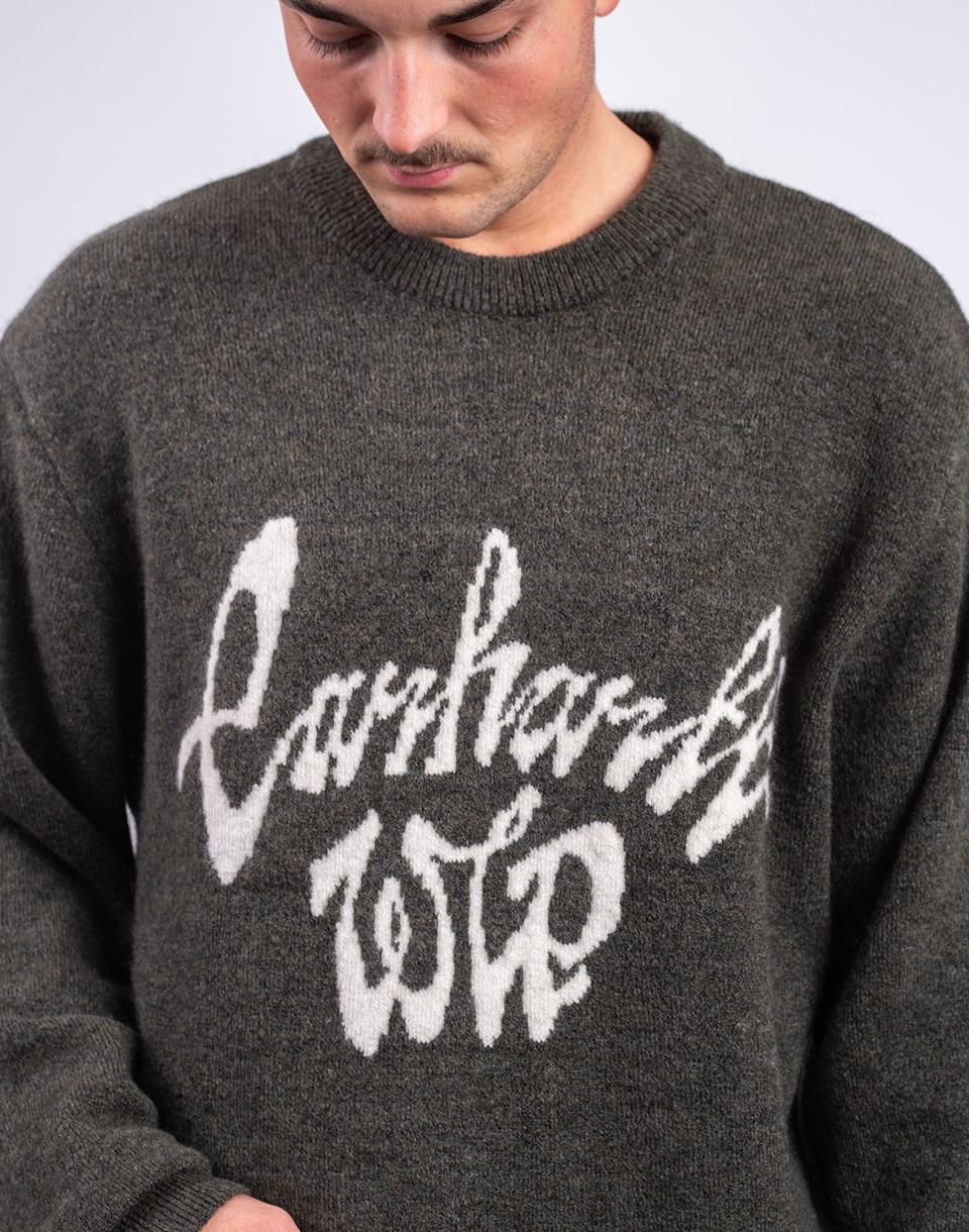Carhartt WIP Chedda Sweater Opuntia/Natural M