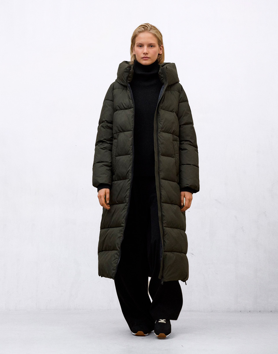 ECOALF Aranda Jacket Woman DARK FOREST L