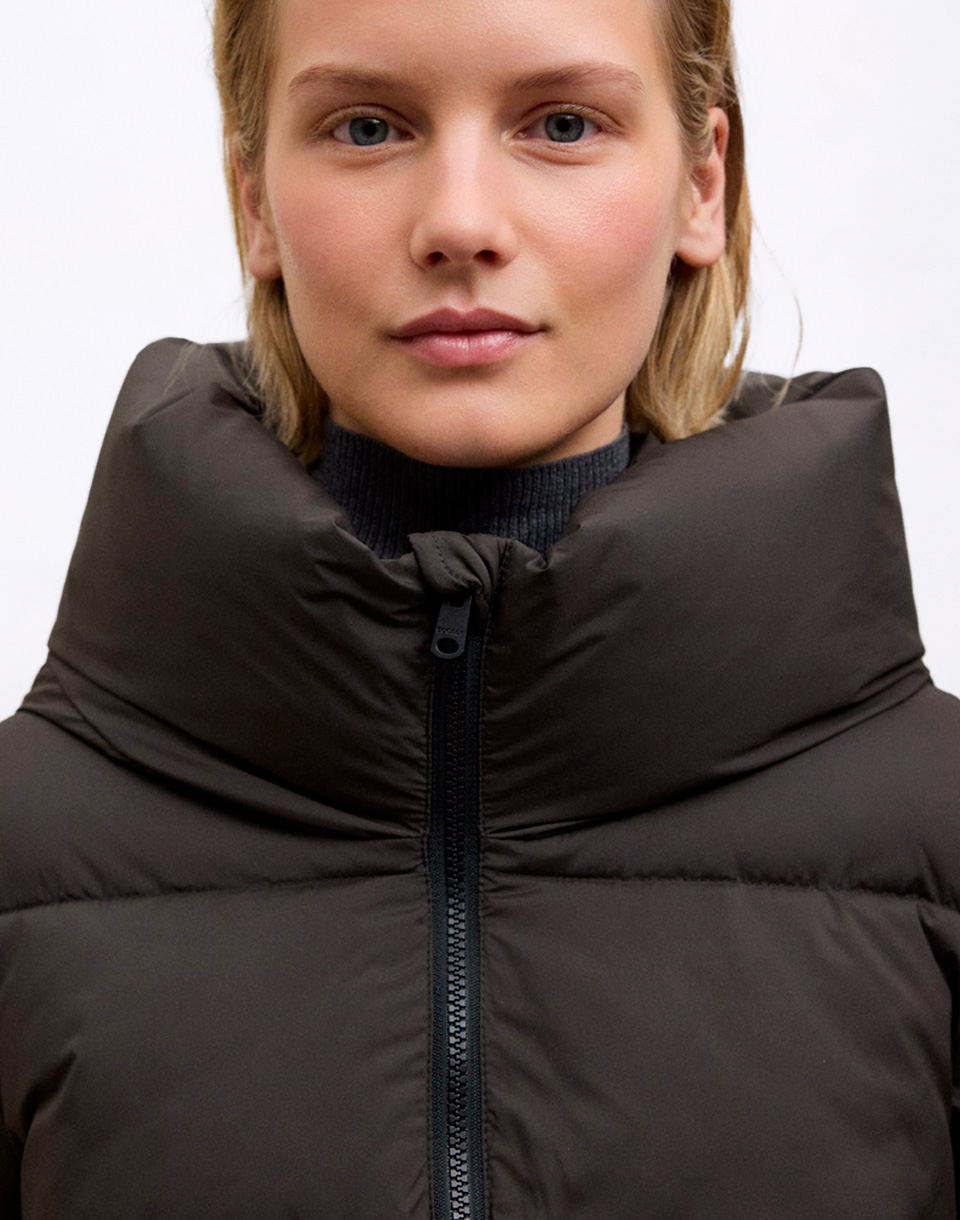 ECOALF Aranda Jacket Woman DARK BROWN M