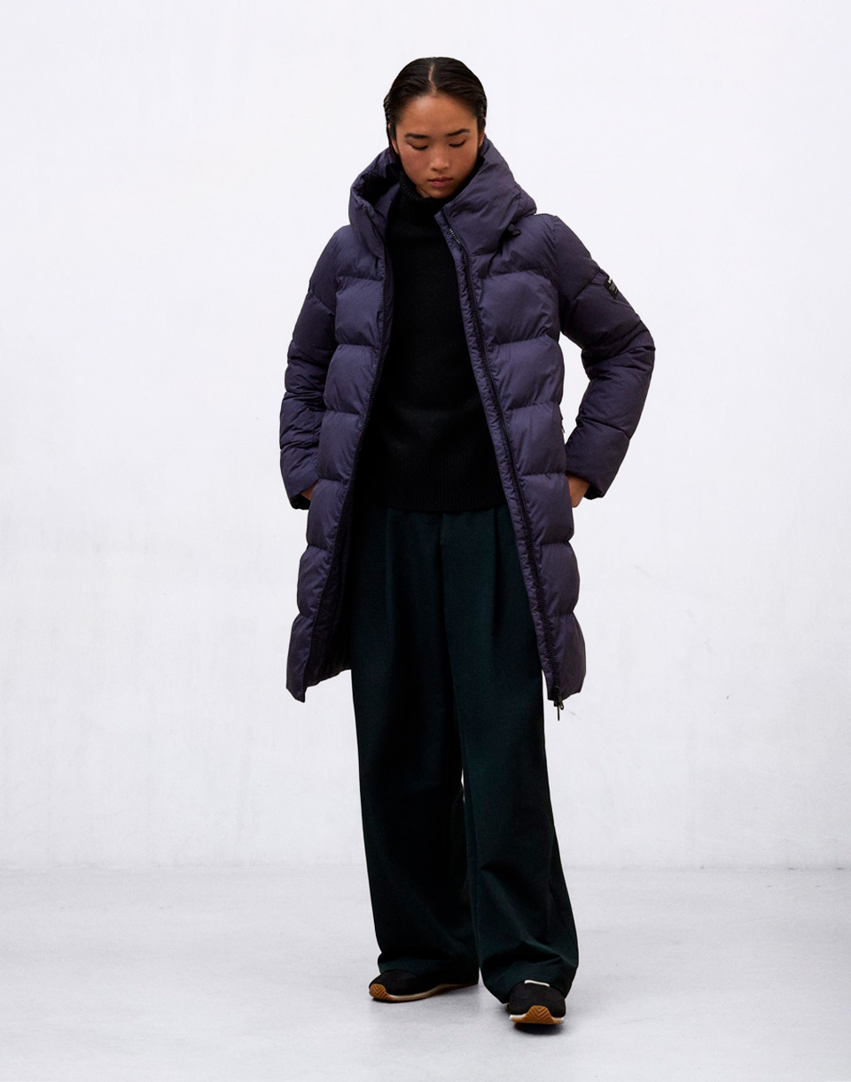 ECOALF Manlie Jacket Woman BLUEBERRY M