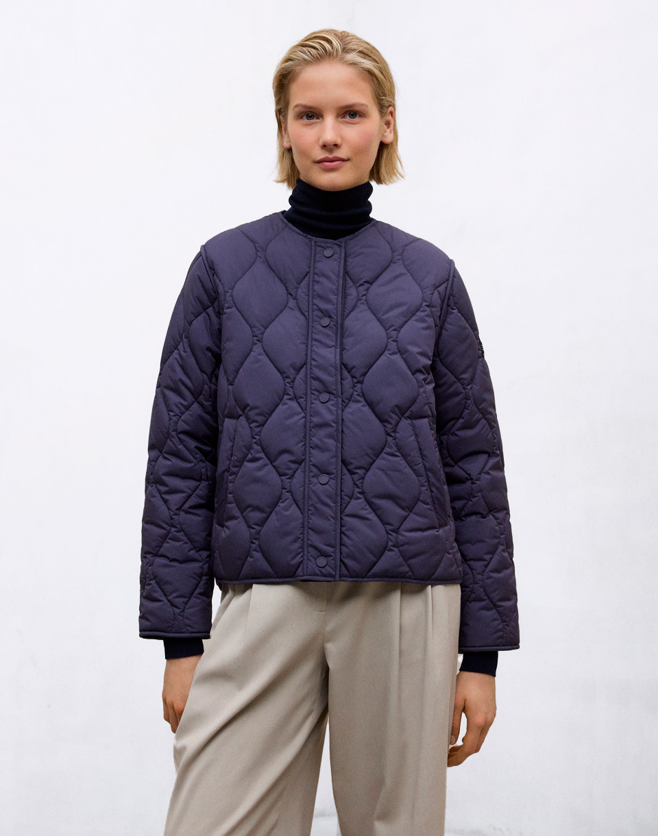 ECOALF Musa Onion Jacket Woman BLUEBERRY M