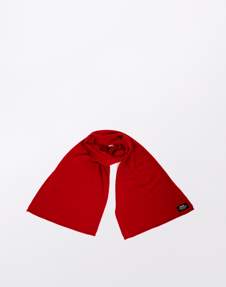 ECOALF Wool Scarf DARK RED