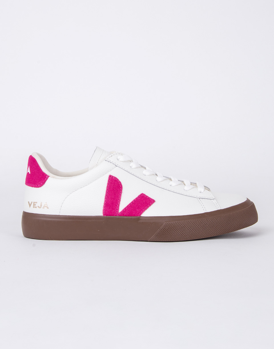 Veja Campo Leather WHITE_PINK_BARK 41
