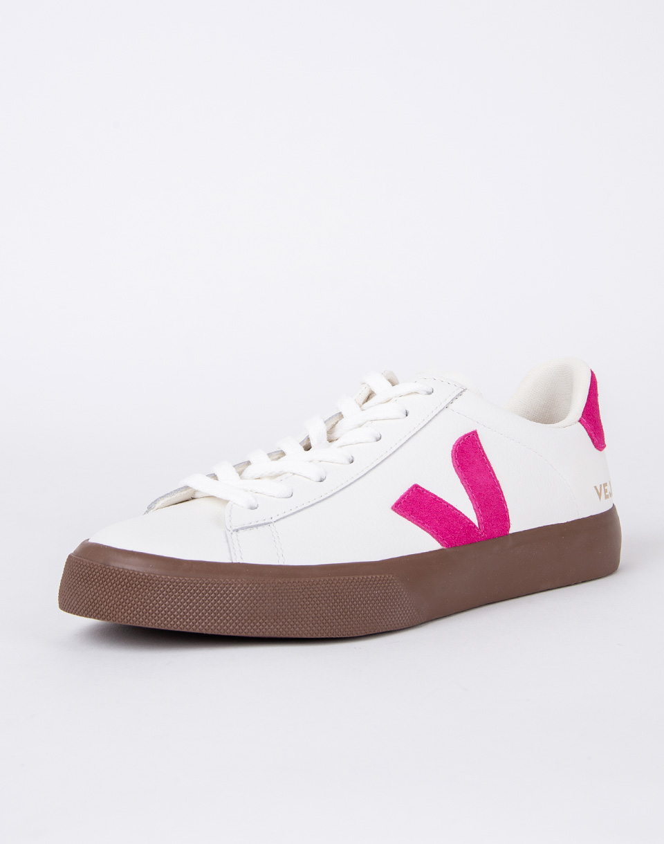 Veja Campo Leather WHITE_PINK_BARK 41