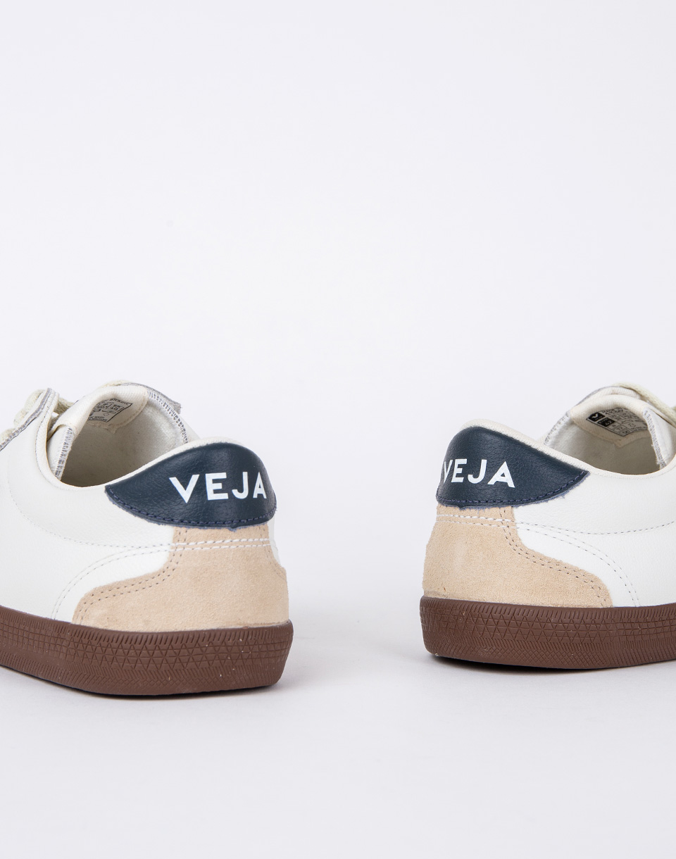 Veja Volley O.T. Leather WHT_NAUTI_BARK 46