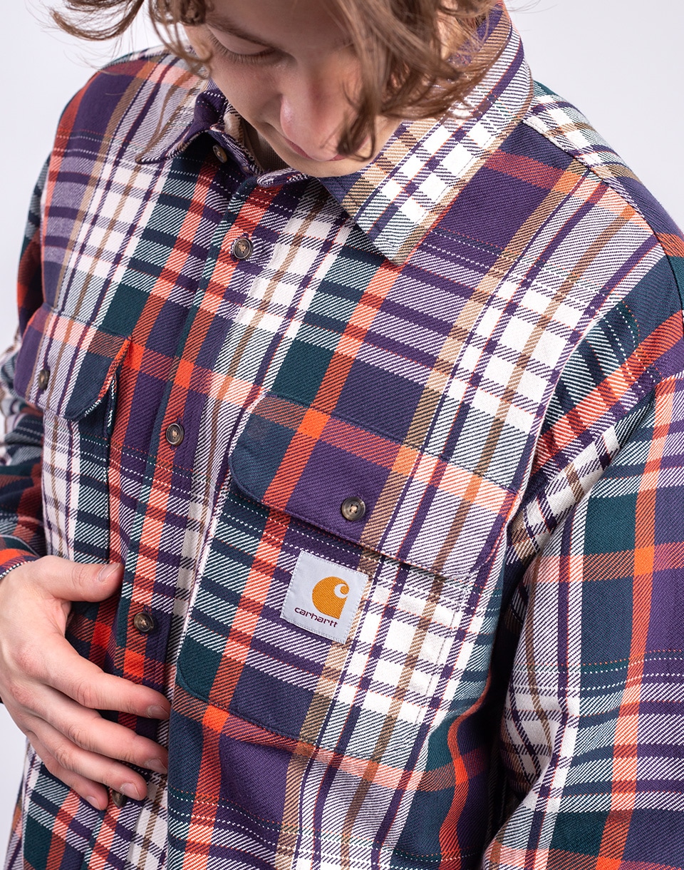 Carhartt WIP L/S Tamblyn Shirt Tamblyn check, Lokers L