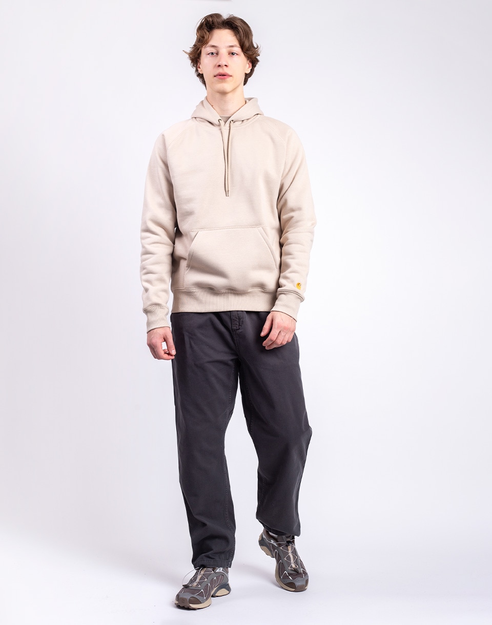 Carhartt WIP Flint Pant Graphite garment dyed S