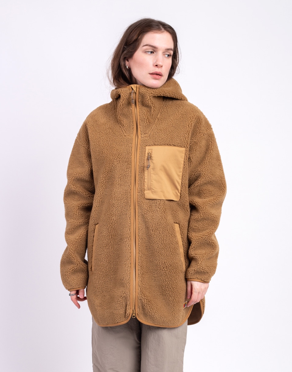 Fjällräven Vardag Pile Fleece Long W 232 Buckwheat Brown S