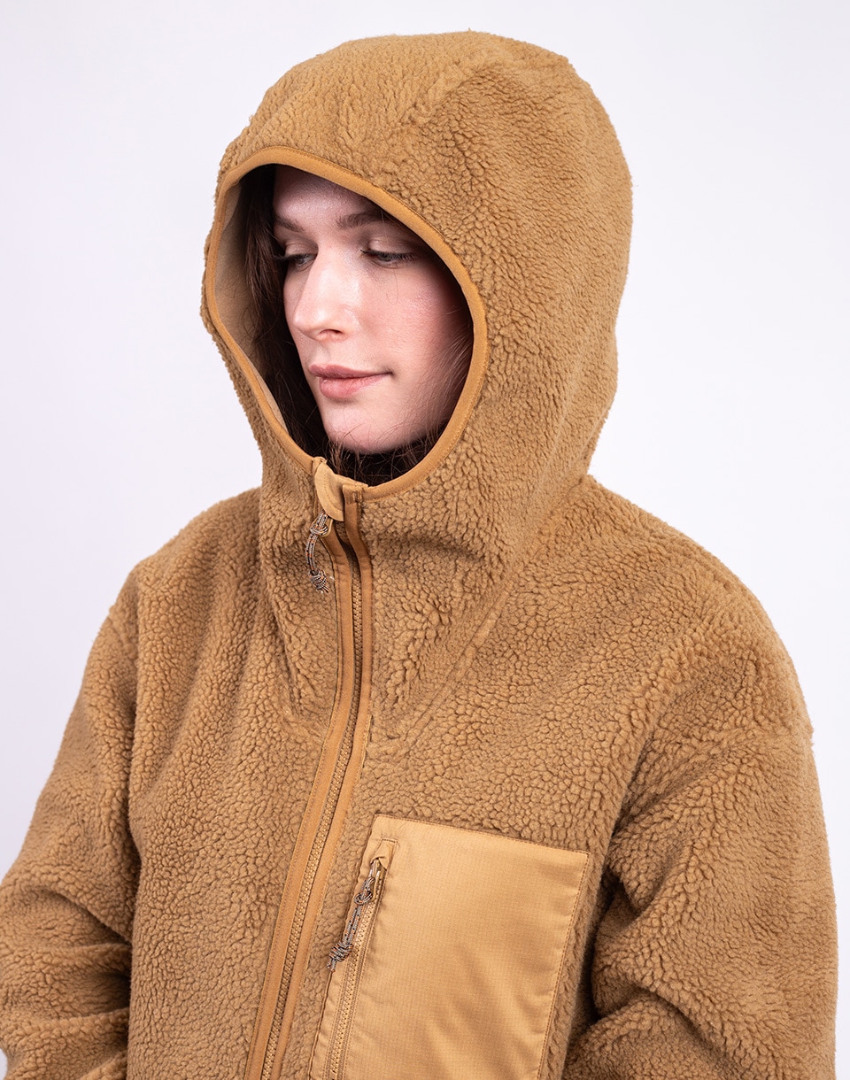 Fjällräven Vardag Pile Fleece Long W 232 Buckwheat Brown XS