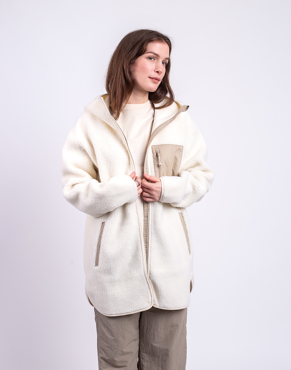 Fjällräven Vardag Pile Fleece Long W 113 Chalk White M