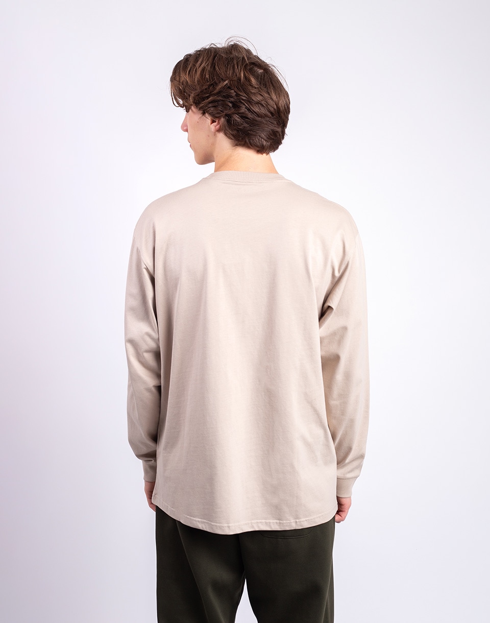 Carhartt WIP L/S Chase T-Shirt Fleur De Sel/Gold L