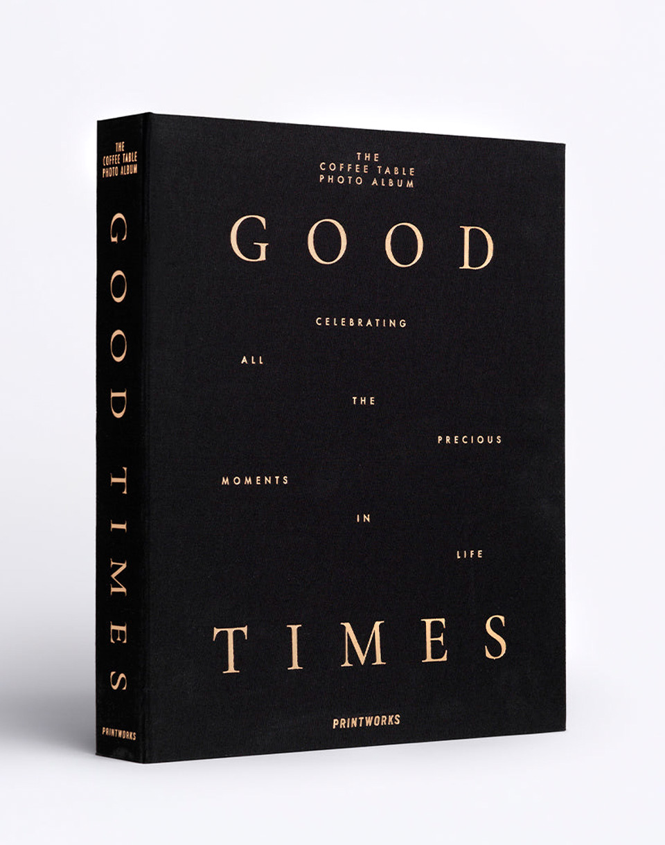 PrintWorks Photo Album - Good Times Black