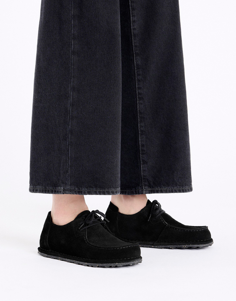 Birkenstock Utti Lace Suede Leather Black 41