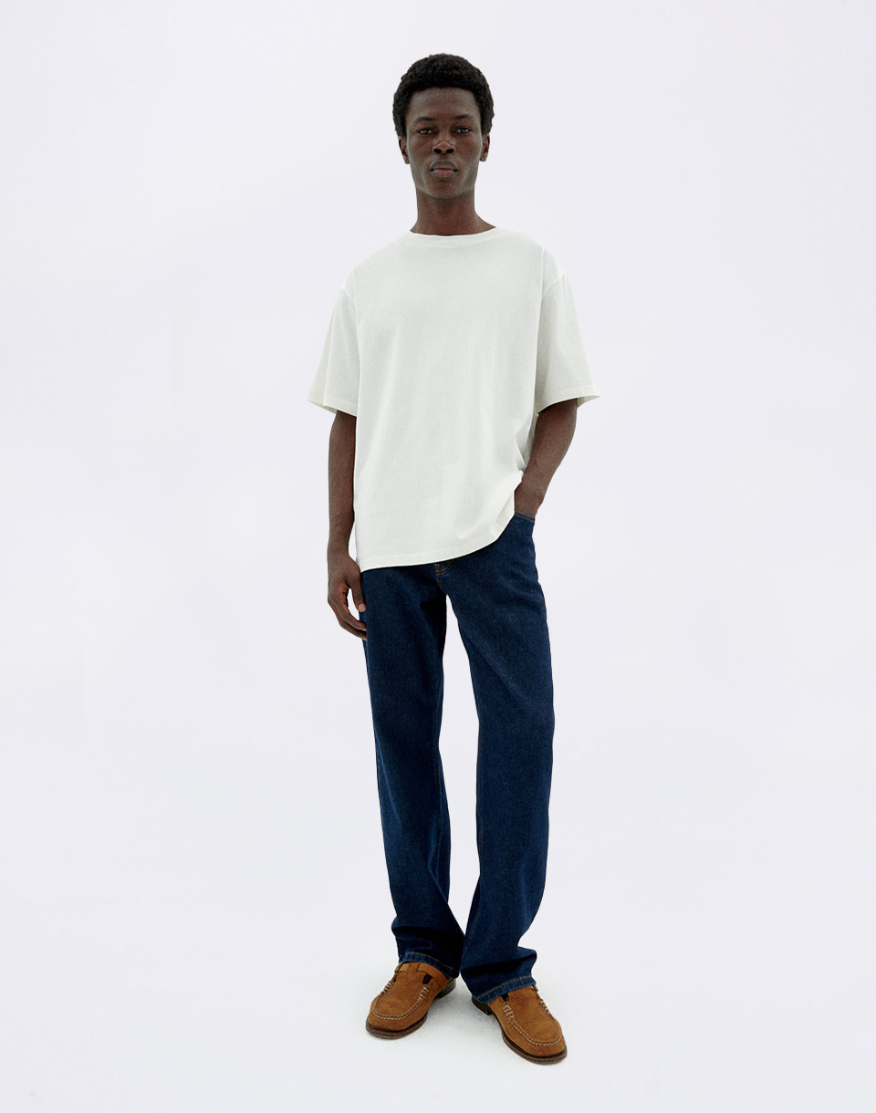 Thinking MU Dark Clean Denim David Pants DENIM 46