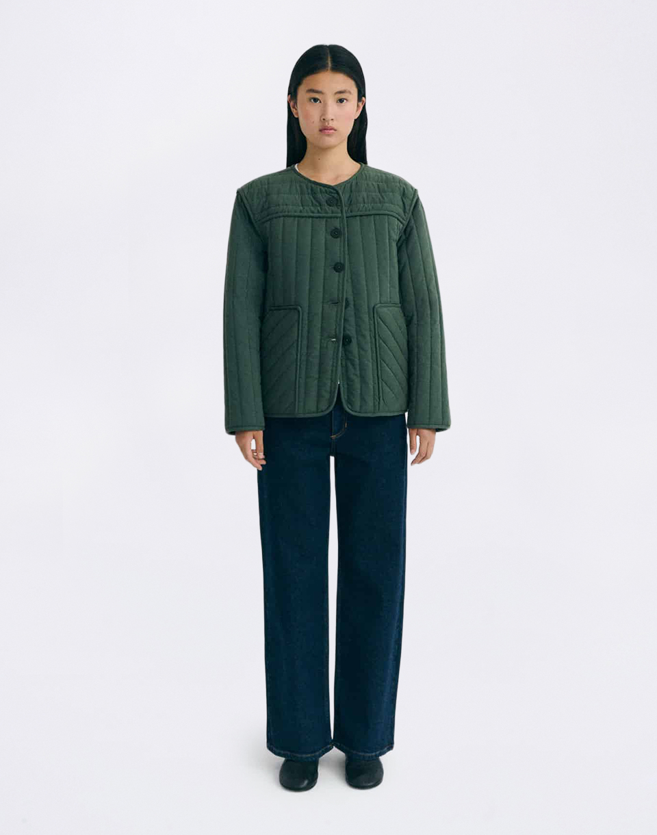 Thinking MU Dark Eucaliptus Ayo Jacket GREEN M