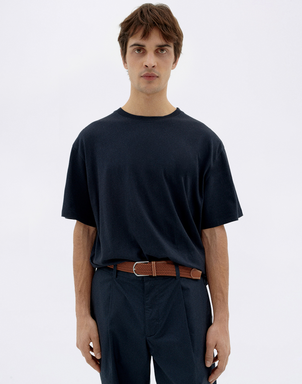 Tričko Thinking MU Dark Navy Aaron Tee DARK NAVY