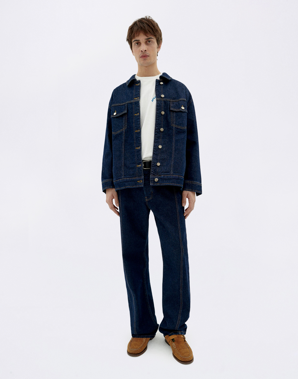 Thinking MU Denim Medium Wash Rainn Pants DENIM 44
