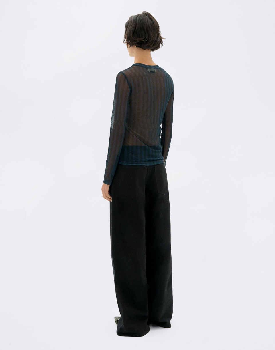 Thinking MU Esqué Blue Tere Top BLUE S