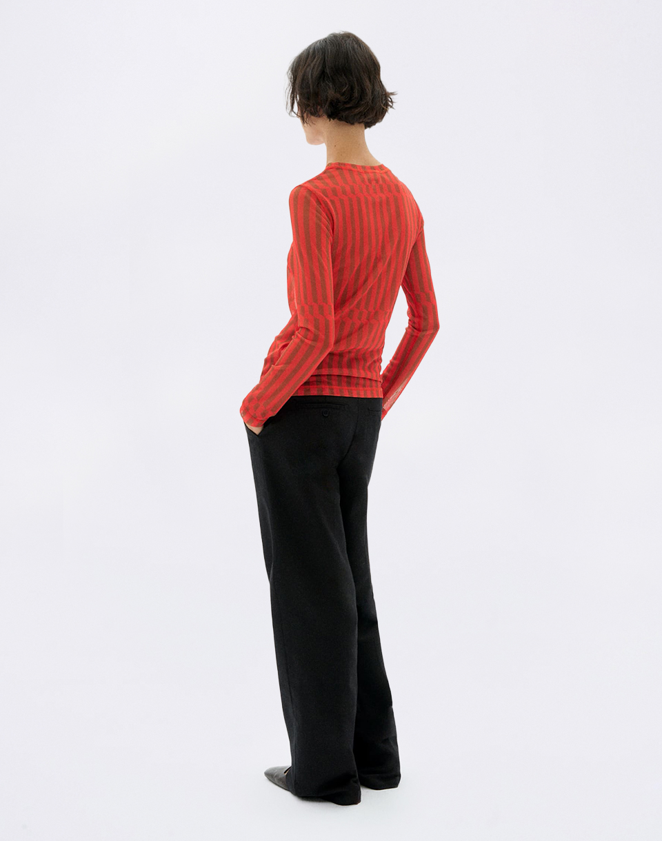 Thinking MU Esqué Orange Tere Top ORANGE M
