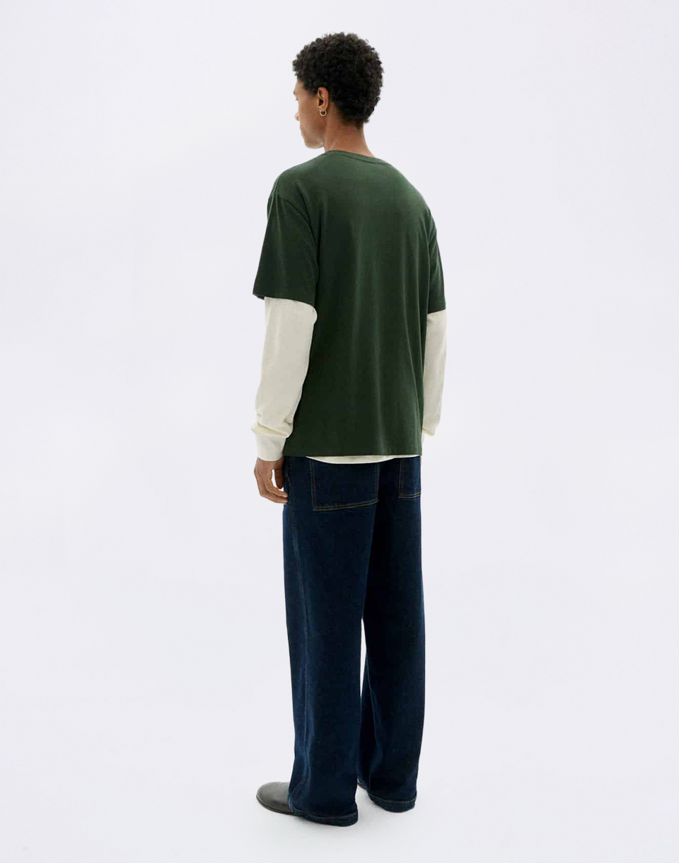 Thinking MU House Bottle Green Aaron Tee GREEN S