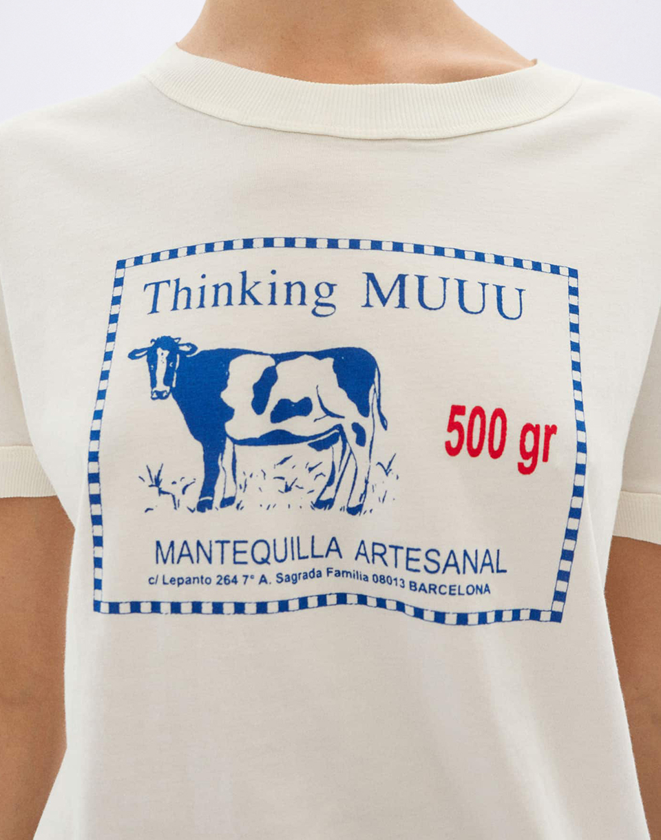 Thinking MU Mantega Zowi R Tee WHITE S