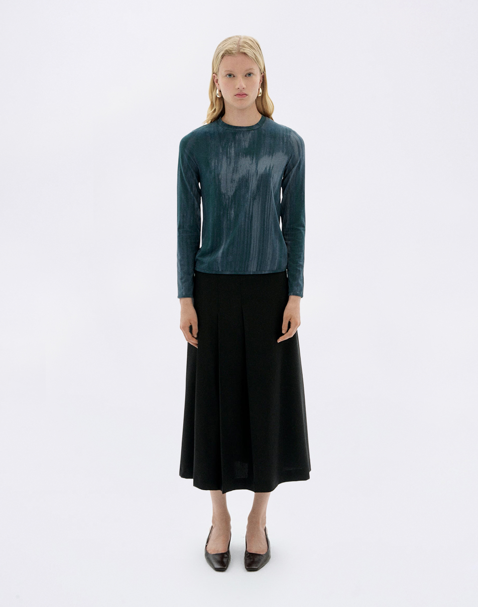 Thinking MU Ombre Blue Brisa Top MULTICOLOR M