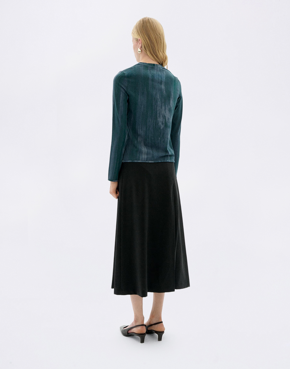 Thinking MU Ombre Blue Brisa Top MULTICOLOR M
