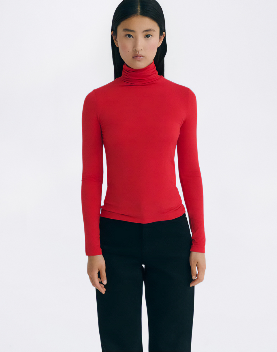 Tričko Thinking MU Red Noe Cachemire Top RED