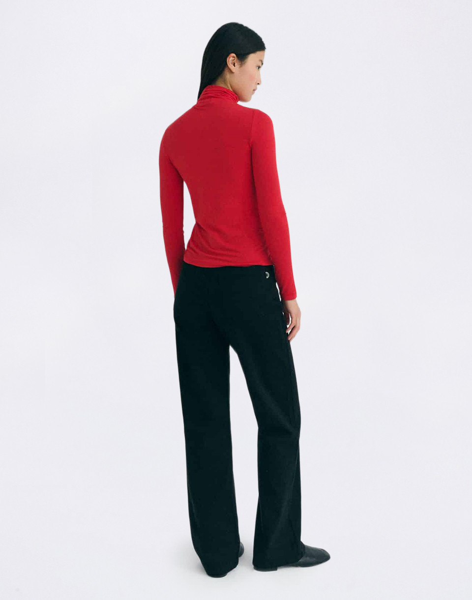 Thinking MU Red Noe Cachemire Top RED M