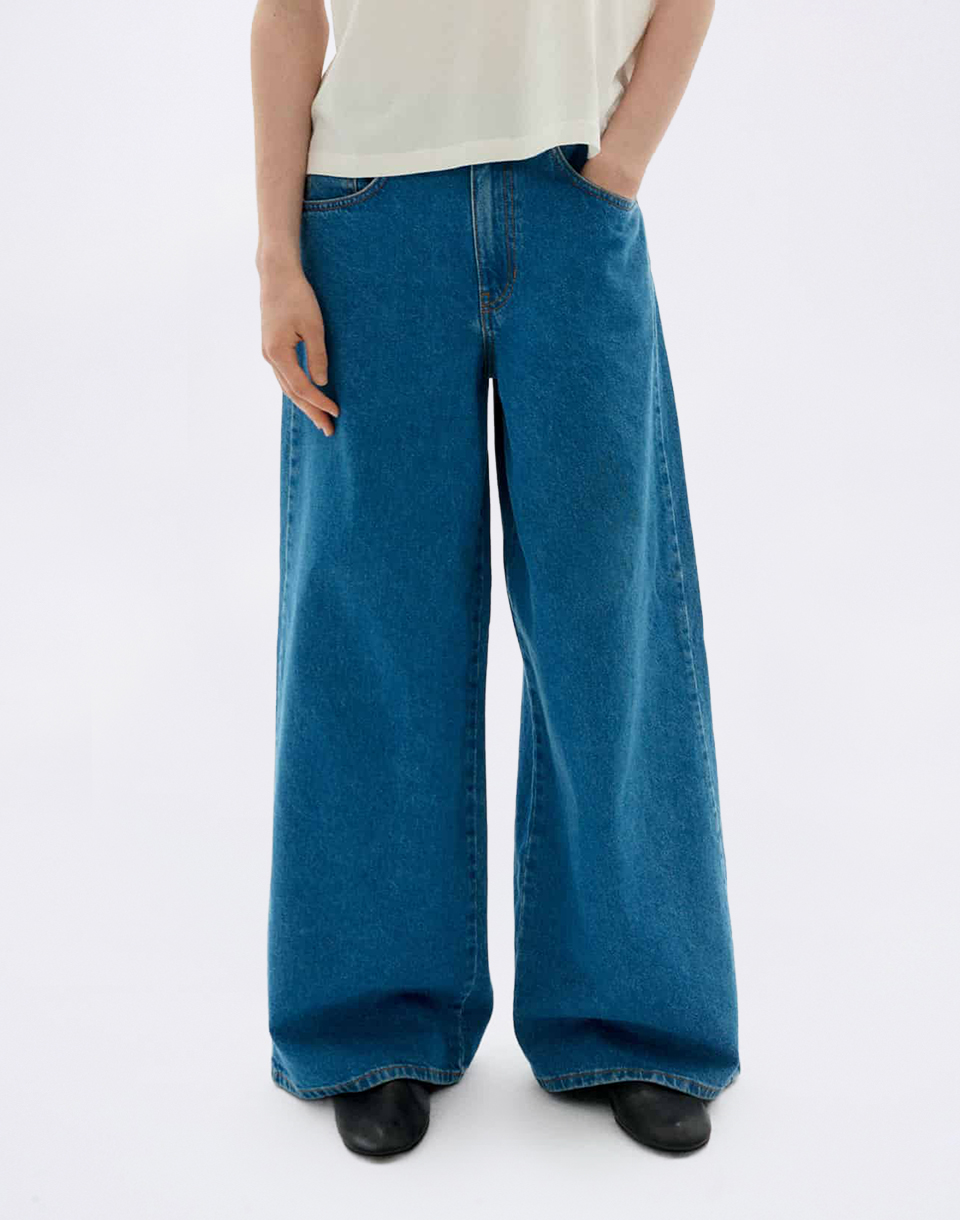 Thinking MU Tusa Denim Hedda Pants DENIM 42
