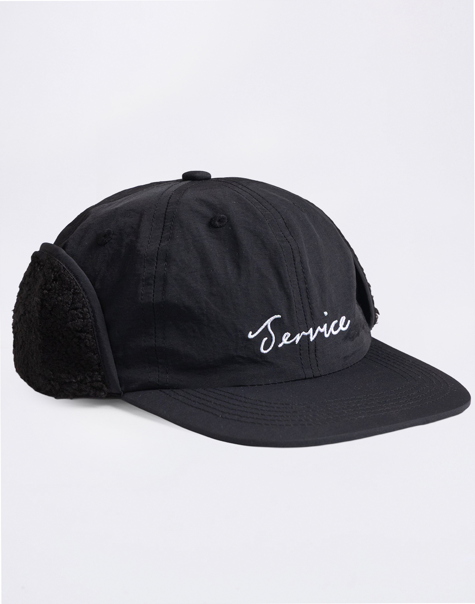 Service Works Script Trapper Hat BLACK