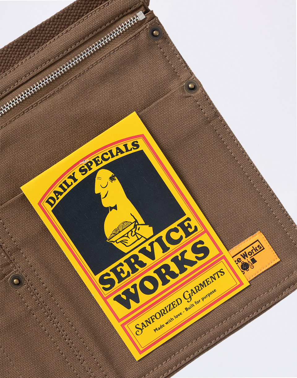 Service Works Utility Belt BROWN