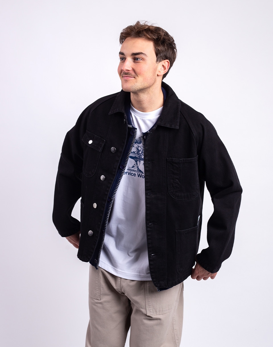 Service Works Denim Coverall 2.0 DARK WASH XXL