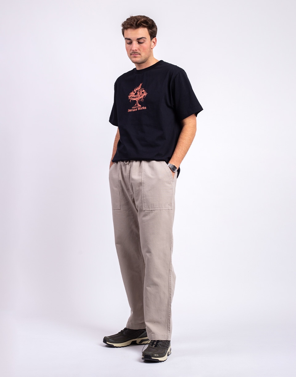 Service Works Classic Chef Pants STONE S