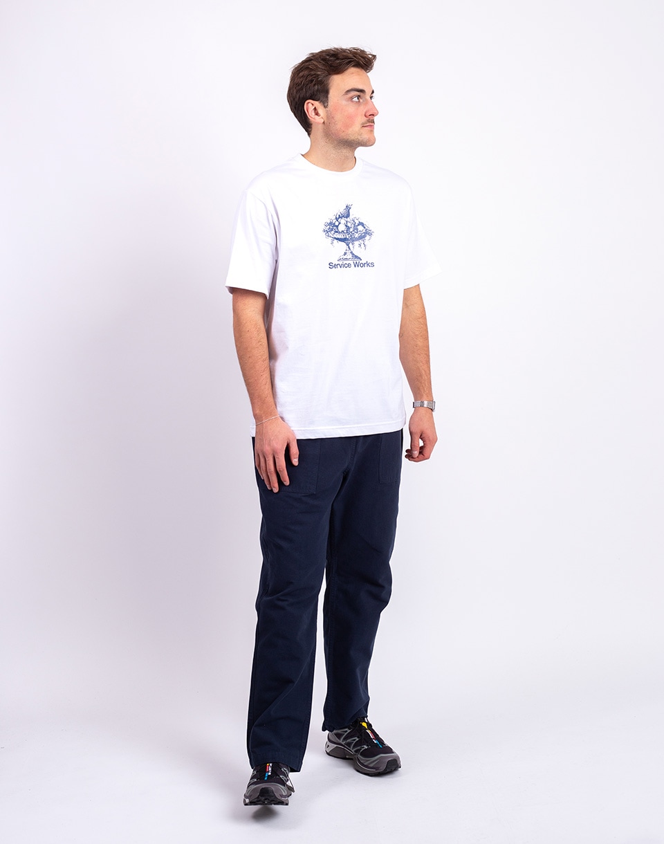 Service Works Fruit Bowl Tee WHITE L