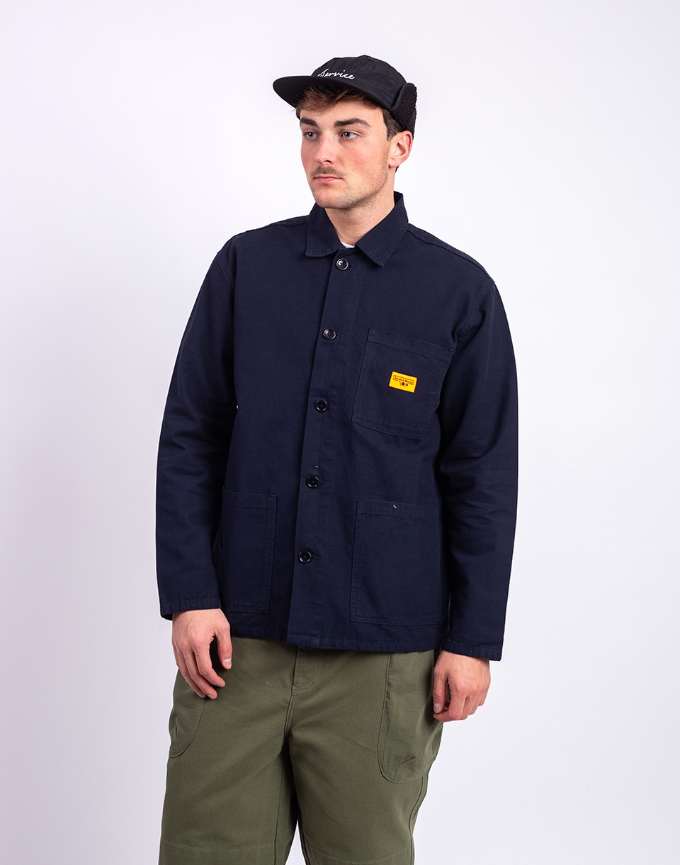 Service Works Canvas Chore Shirt DARK NAVY XL