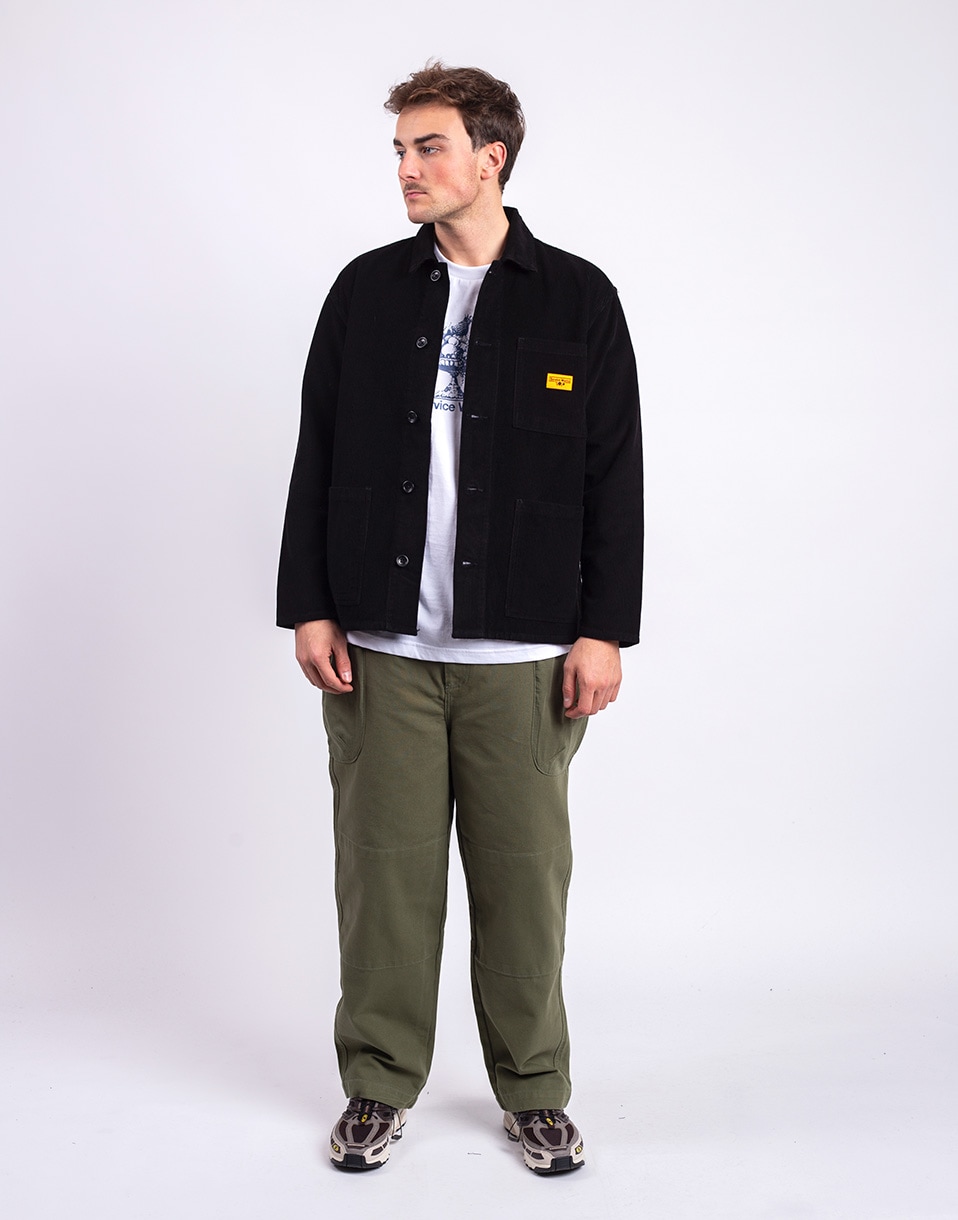 Service Works Corduroy Chore Shirt BLACK L