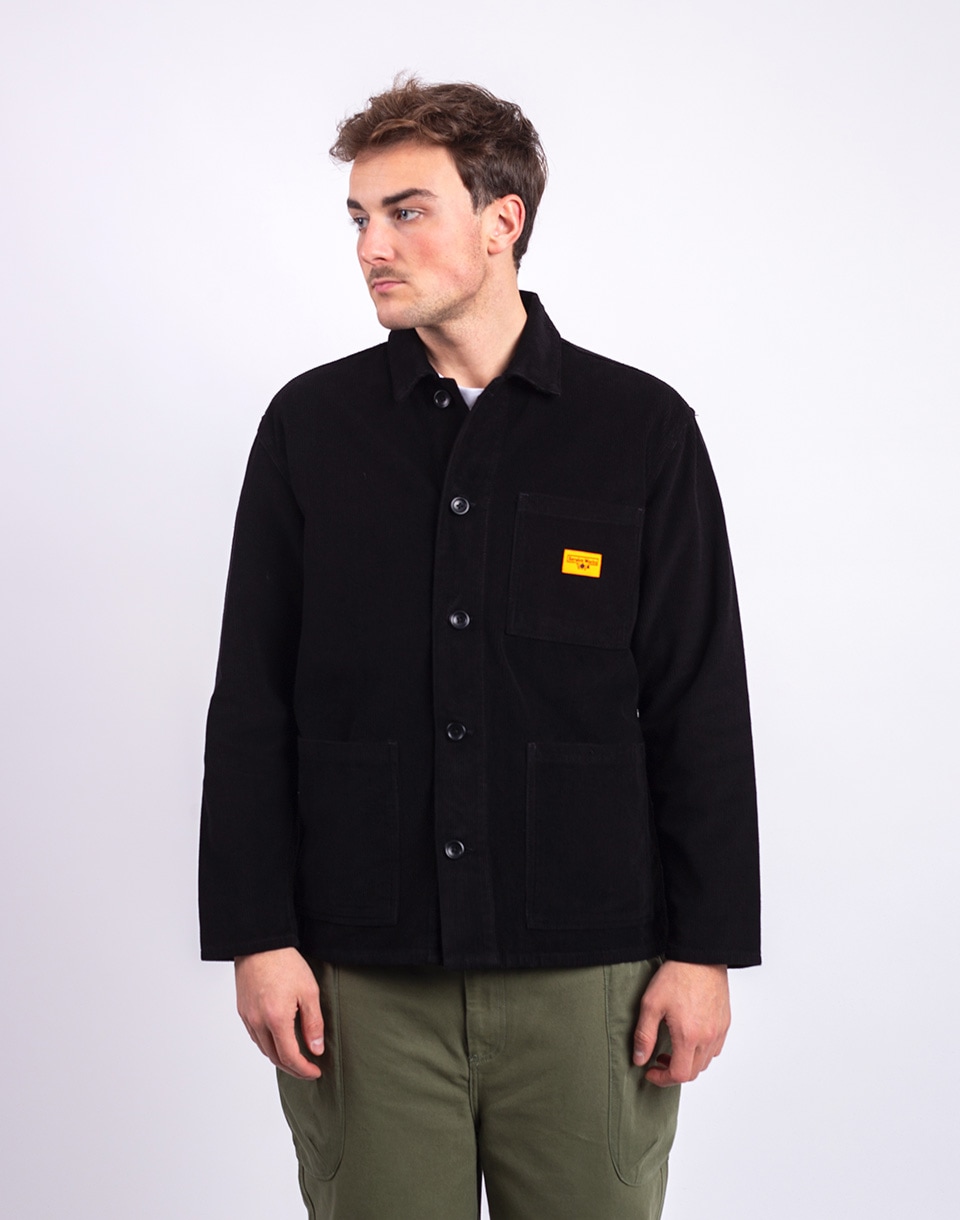 Service Works Corduroy Chore Shirt BLACK XXL