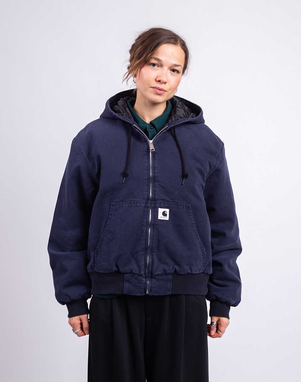 Carhartt WIP W' OG Active Jacket Dark Navy stone canvas S