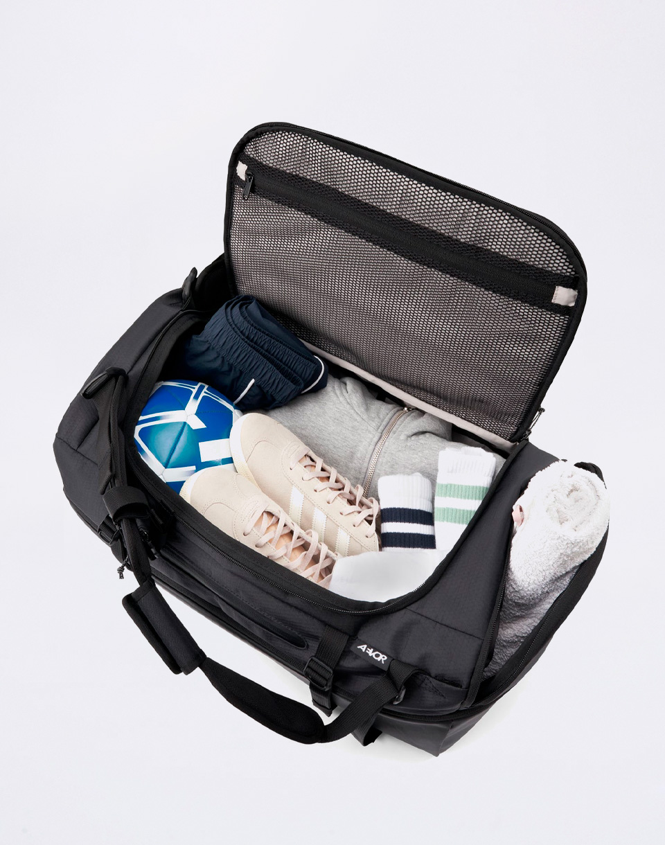 Aevor Duffel Pack Proof Black