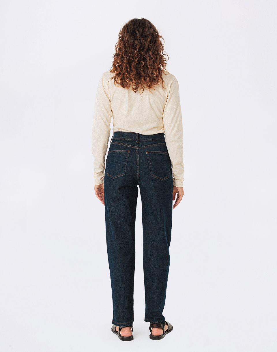 SKFK Ania Trousers F25DK DARK DENIM 36