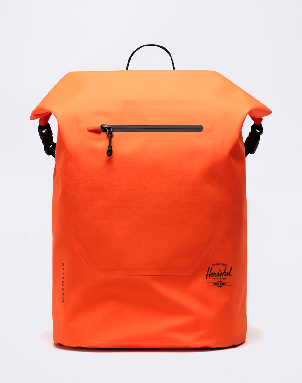 Herschel Supply Dry Bag Backpack 32L Vermillion Orange